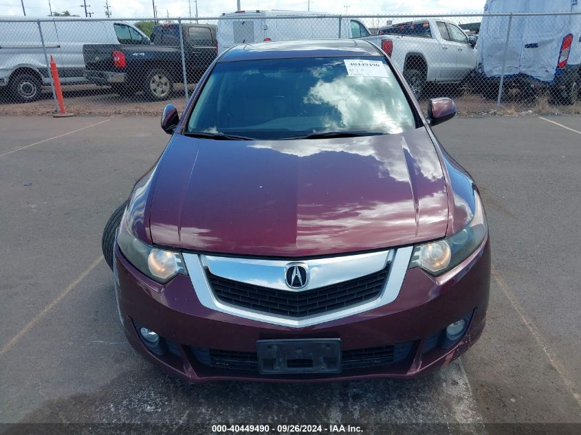 2010 Acura Tsx 2.4 VIN: JH4CU2F61AC032253 Lot: 40449490