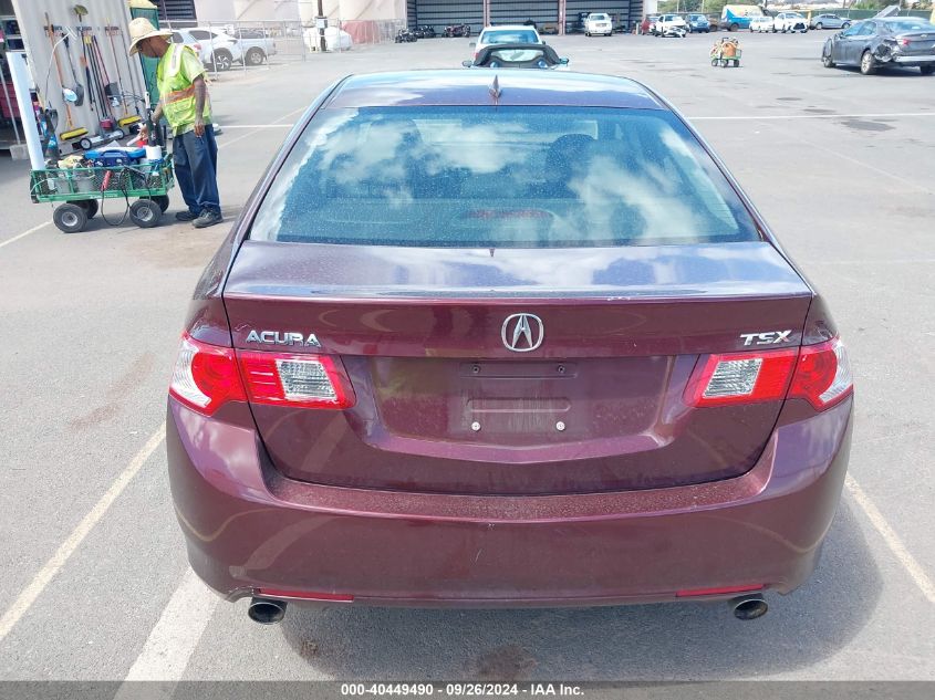 2010 Acura Tsx 2.4 VIN: JH4CU2F61AC032253 Lot: 40449490