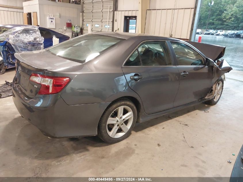 2014 Toyota Camry Se VIN: 4T1BF1FK0EU341738 Lot: 40449495