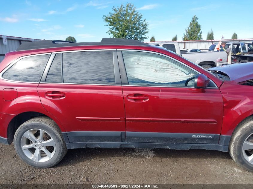 2013 Subaru Outback 2.5I Limited VIN: 4S4BRBPC7D3253777 Lot: 40449501