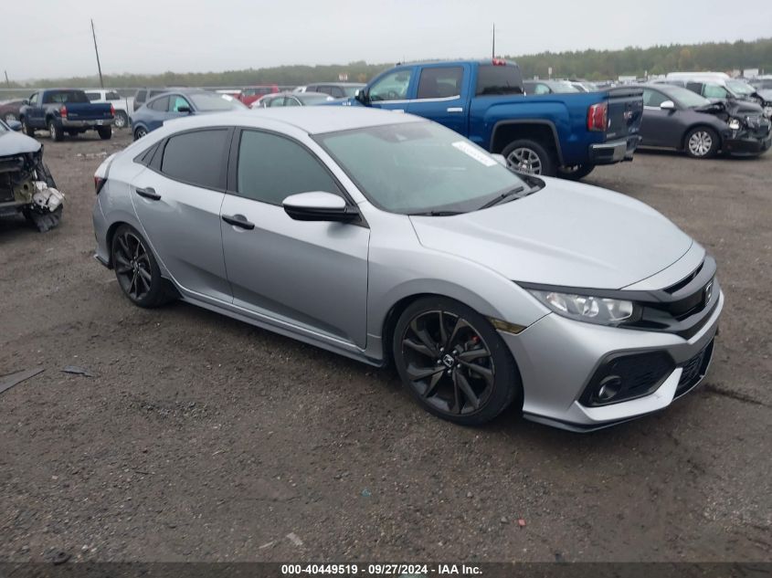 SHHFK7H49KU210622 2019 Honda Civic Sport