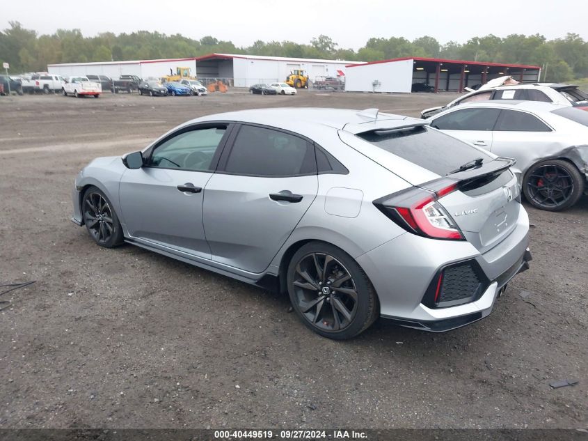 SHHFK7H49KU210622 2019 Honda Civic Sport