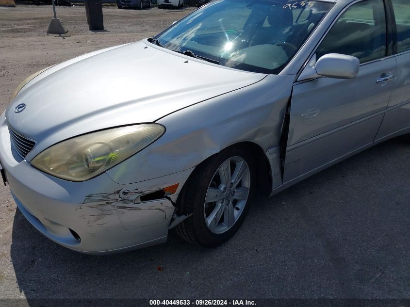 2005 Lexus Es 330 VIN: JTHBA30G055076332 Lot: 40449533