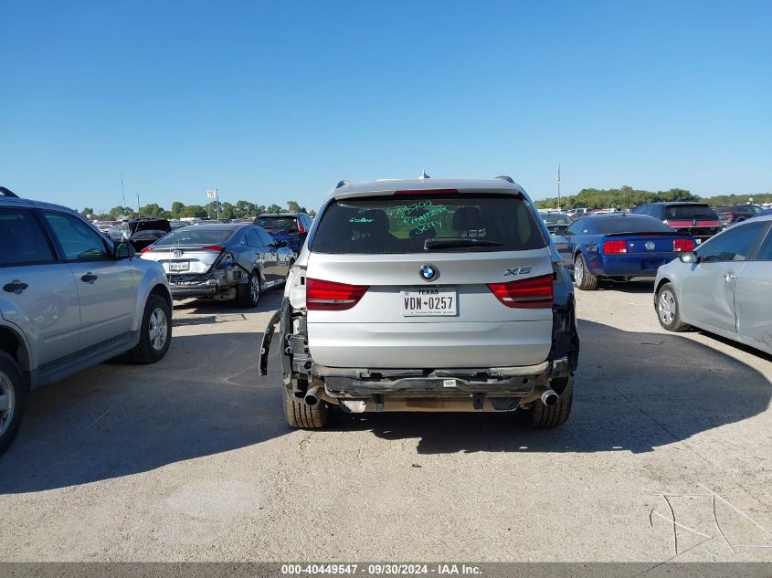 2016 BMW X5 Sdrive35I VIN: 5UXKR2C54G0R72078 Lot: 40449547