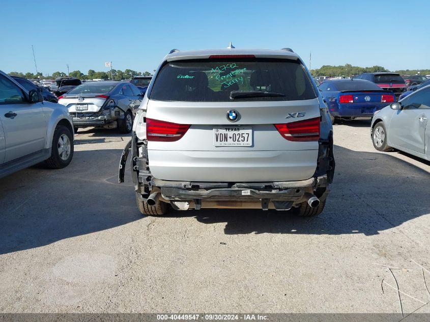 2016 BMW X5 Sdrive35I VIN: 5UXKR2C54G0R72078 Lot: 40449547