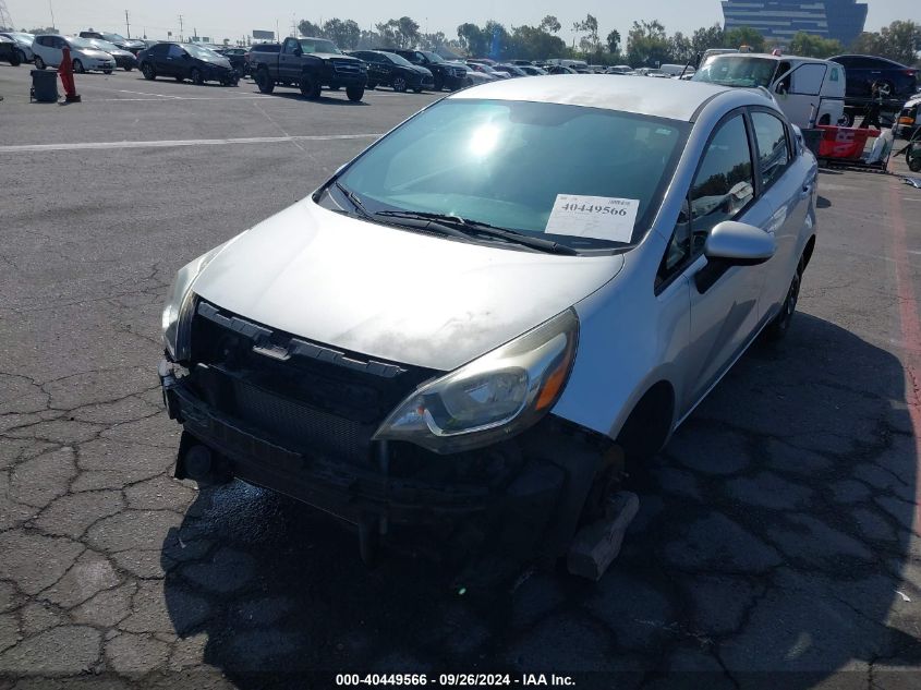 KNADM4A35F6504696 2015 Kia Rio Lx