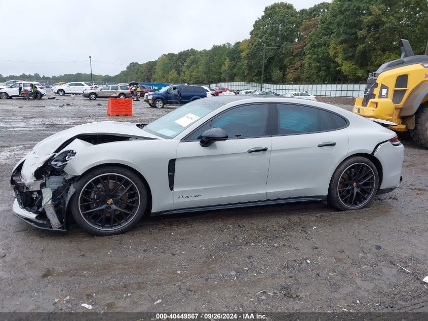 2022 Porsche Panamera 4 VIN: WP0AJ2A74NL100505 Lot: 40449567