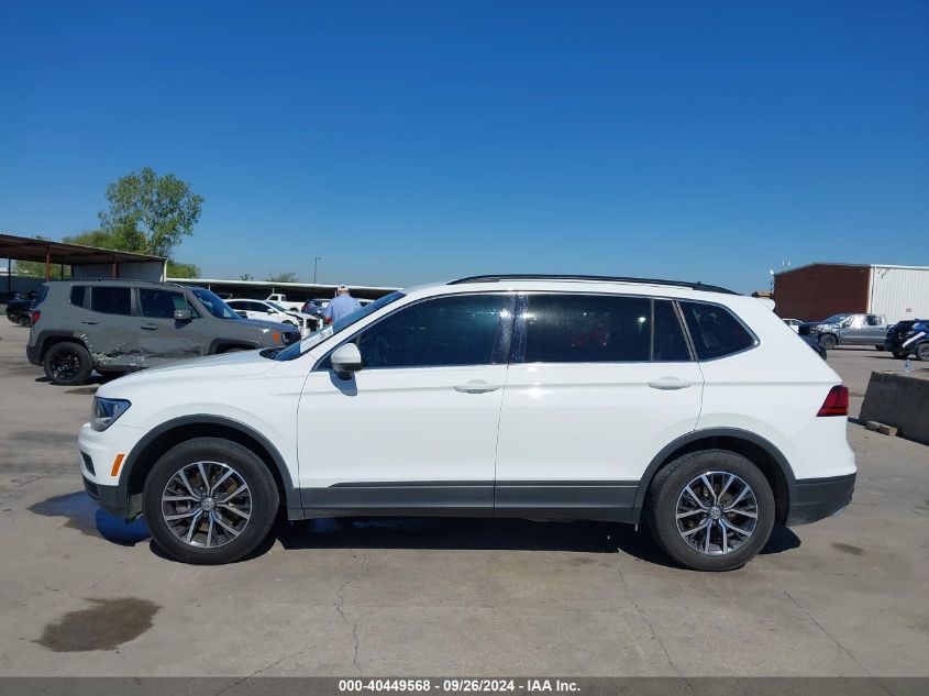 2019 Volkswagen Tiguan Se/Sel/Sel R-Line Jet-Black/Sel R-Line VIN: 3VV3B7AX6KM134508 Lot: 40449568