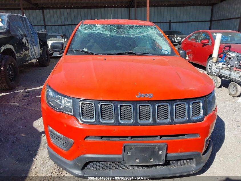 3C4NJCAB3JT271885 2018 Jeep Compass Sport