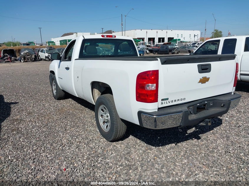 Vin: 1gcncpea3bz321889, lot: 40938270, chevrolet silverado 1500 work truck 20113