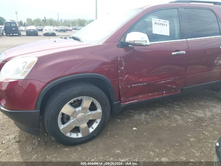 1GKEV23788J263682 2008 GMC Acadia Slt-1