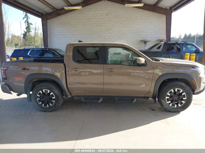 2023 Nissan Frontier Pro-4X 4X4 VIN: 1N6ED1EK2PN600474 Lot: 40449624