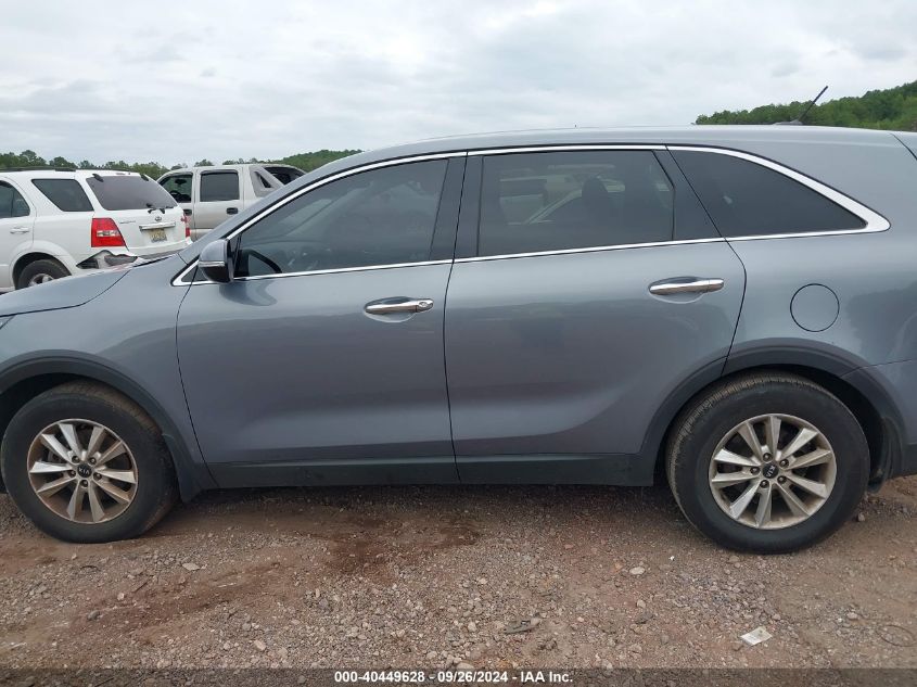 2020 Kia Sorento 2.4L Lx VIN: 5XYPG4A32LG662297 Lot: 40449628