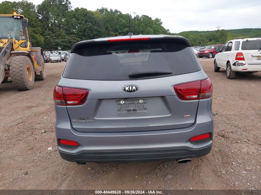 2020 Kia Sorento 2.4L Lx VIN: 5XYPG4A32LG662297 Lot: 40449628