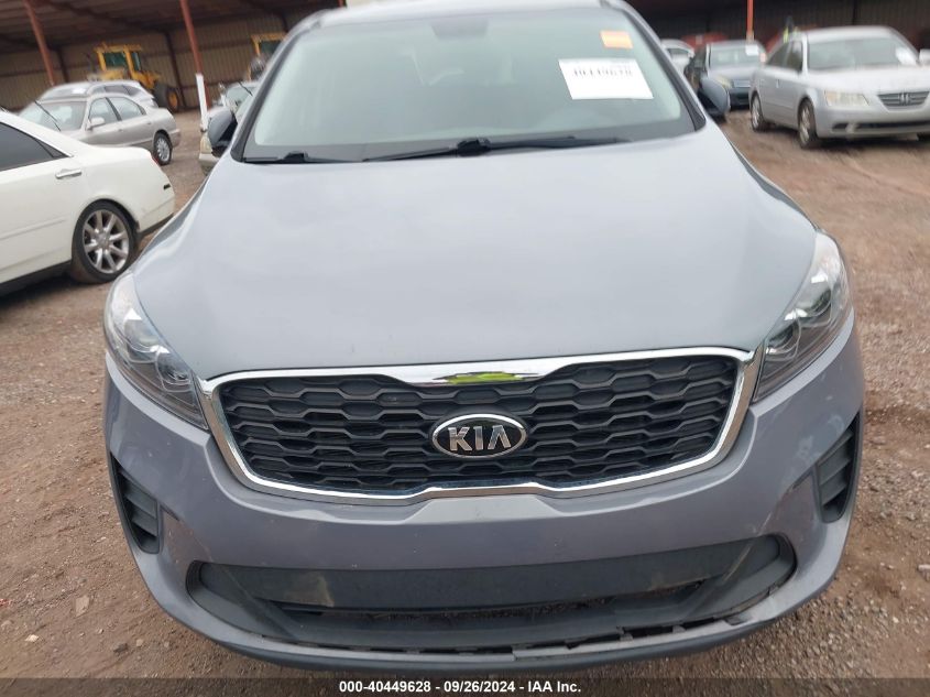 2020 Kia Sorento 2.4L Lx VIN: 5XYPG4A32LG662297 Lot: 40449628