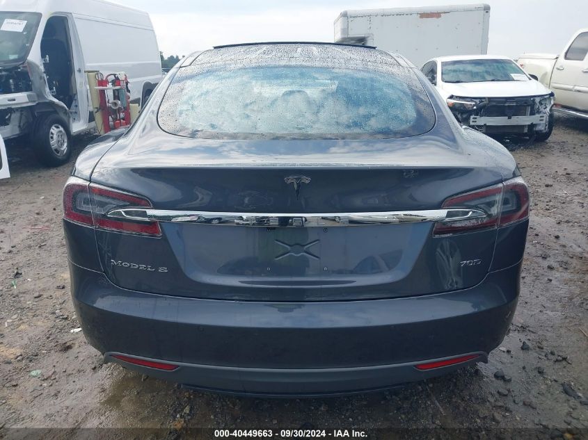 2016 Tesla Model S 60D/70D/75D/85D/90D VIN: 5YJSA1E25GF136013 Lot: 40449663