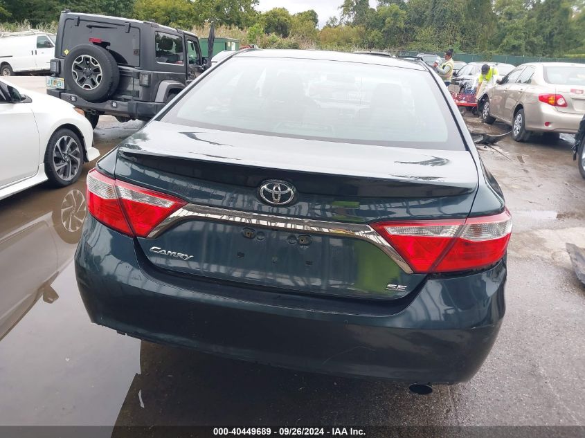 2016 Toyota Camry Se VIN: 4T1BF1FK3GU246433 Lot: 40449689