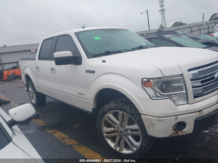 2013 Ford F150 Supercrew VIN: 1FTFW1ET5DFD12951 Lot: 40449693