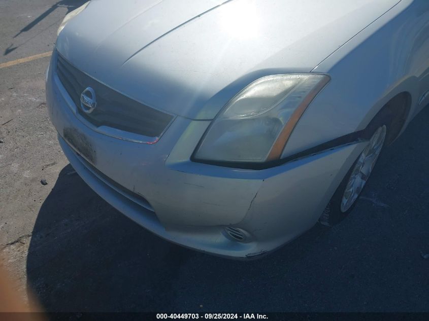 2011 Nissan Sentra 2.0S VIN: 3N1AB6AP4BL661844 Lot: 40449703