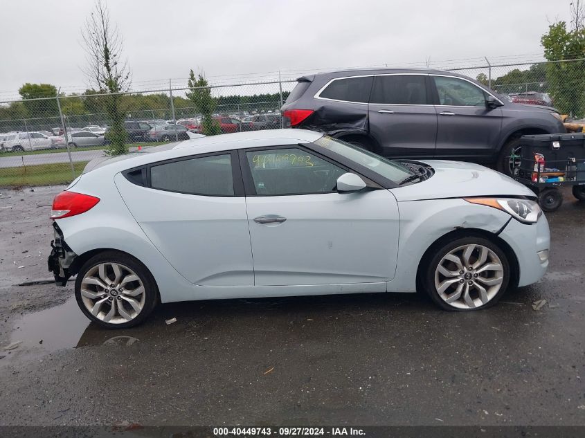 2015 Hyundai Veloster Re:flex VIN: KMHTC6AD9FU221375 Lot: 40449743