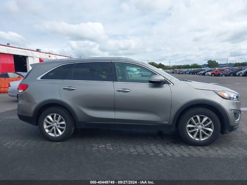 2016 Kia Sorento 3.3L Lx VIN: 5XYPGDA50GG025481 Lot: 40449749