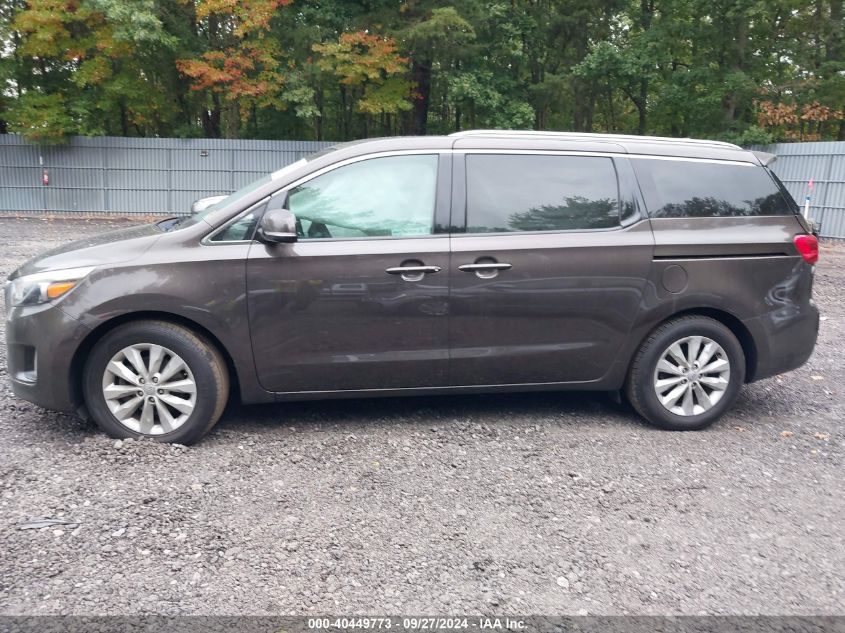 KNDMC5C16F6034167 2015 Kia Sedona Ex