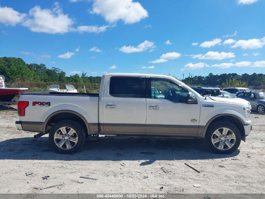 2018 Ford F-150 King Ranch VIN: 1FTEW1EG2JFC91826 Lot: 40449800