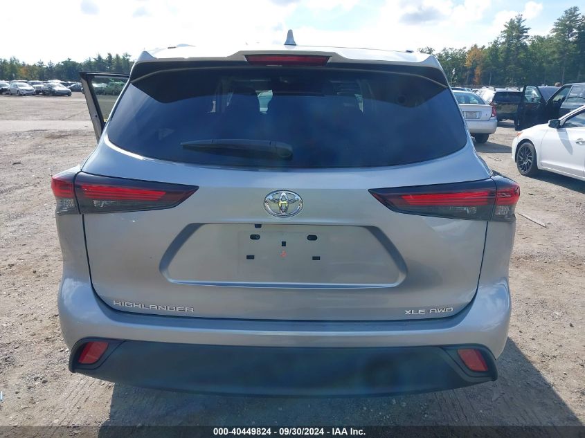 5TDKDRBH4RS531832 2024 Toyota Highlander Xle