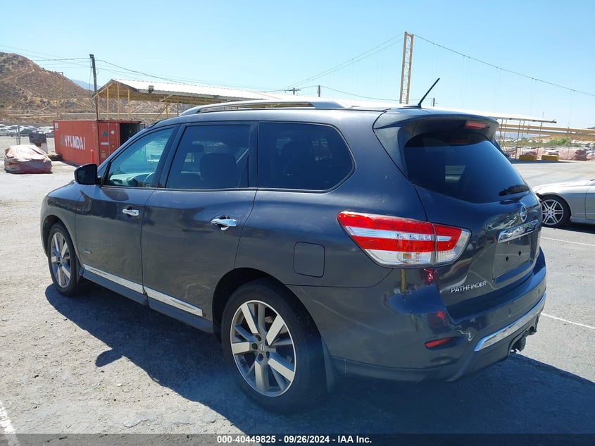 2014 NISSAN PATHFINDER HYBRID HYBRID/SV/SL/PLATINUM 5N1CR2MN2EC637381
