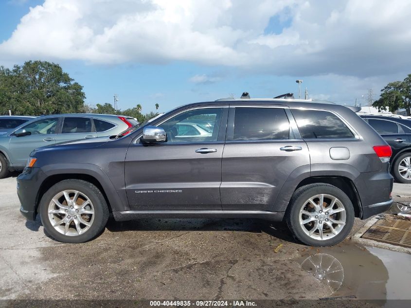 2014 Jeep Grand Cherokee Summit VIN: 1C4RJEJM2EC500590 Lot: 40449835