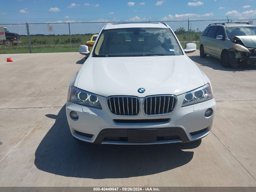 2013 BMW X3 xDrive28I VIN: 5UXWX9C58D0D01723 Lot: 40449847