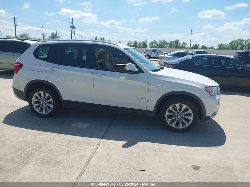 2013 BMW X3 xDrive28I VIN: 5UXWX9C58D0D01723 Lot: 40449847