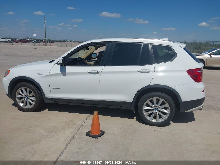 2013 BMW X3 xDrive28I VIN: 5UXWX9C58D0D01723 Lot: 40449847