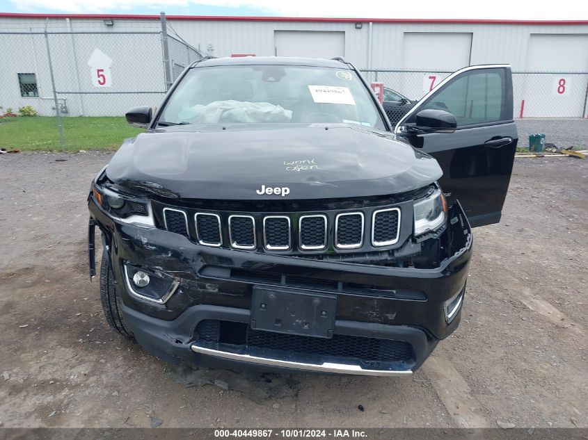 3C4NJDCB1JT333836 2018 Jeep Compass Limited 4X4