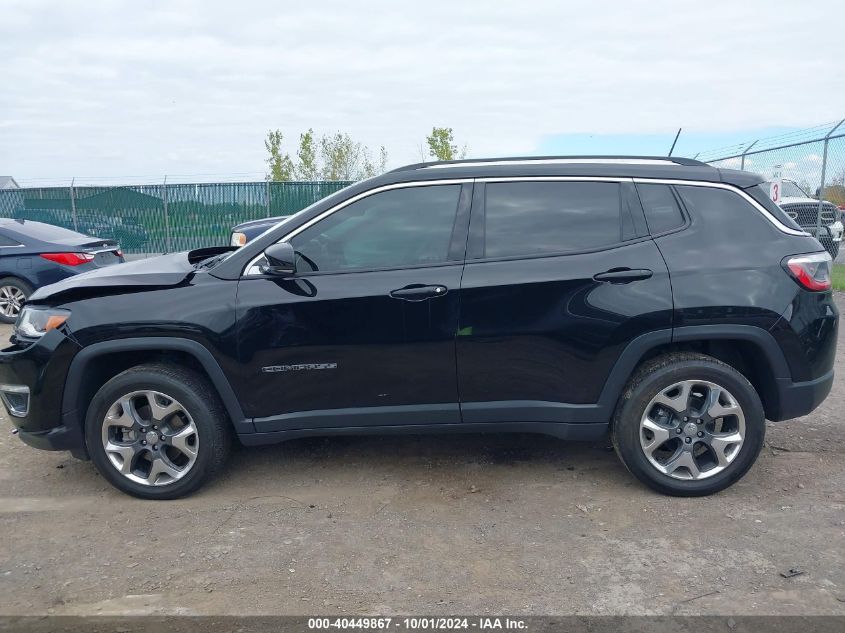 3C4NJDCB1JT333836 2018 Jeep Compass Limited 4X4