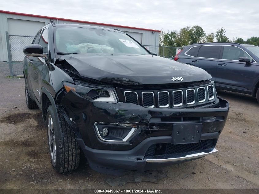 3C4NJDCB1JT333836 2018 Jeep Compass Limited 4X4