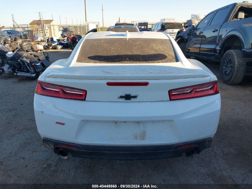 2016 Chevrolet Camaro Lt VIN: 1G1FB1RS2G0136311 Lot: 40449868