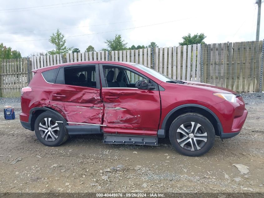 2018 Toyota Rav4 Le VIN: 2T3BFREV6JW717743 Lot: 40449876