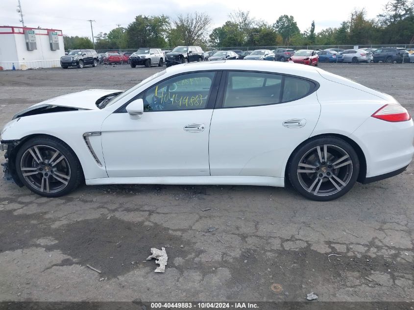 2013 Porsche Panamera 4 VIN: WP0AA2A71DL014325 Lot: 40449883