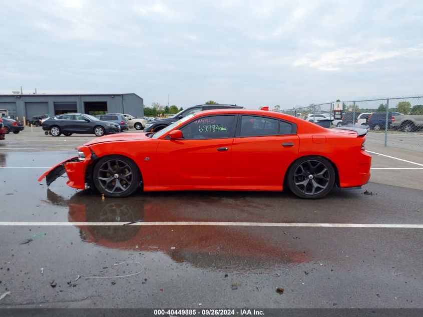 2018 Dodge Charger R/T Rwd VIN: 2C3CDXCT9JH201106 Lot: 40449885