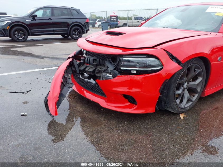 2018 Dodge Charger R/T Rwd VIN: 2C3CDXCT9JH201106 Lot: 40449885