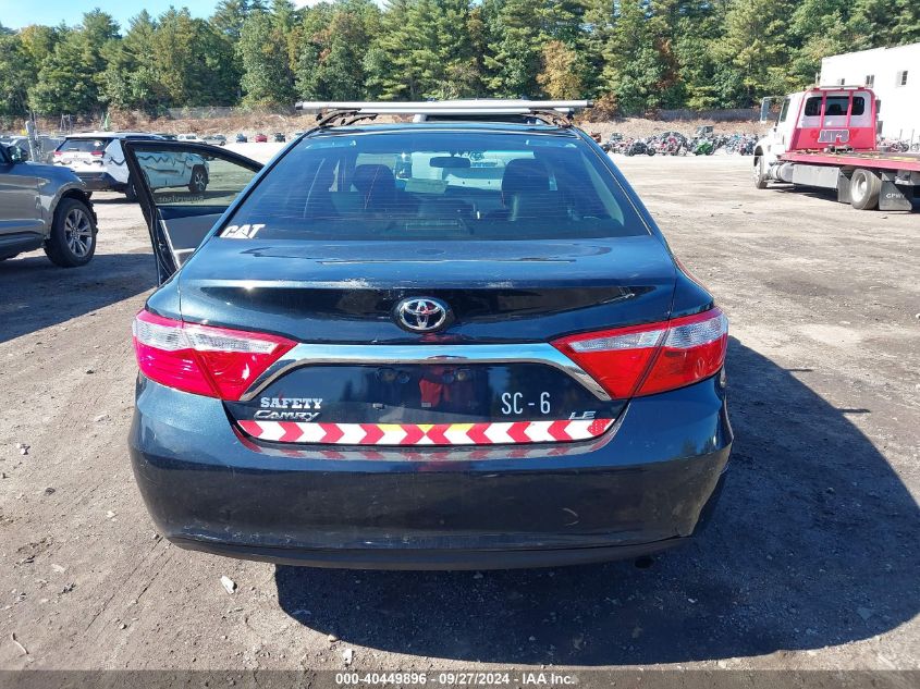 2015 Toyota Camry Le VIN: 4T4BF1FK8FR462654 Lot: 40449896