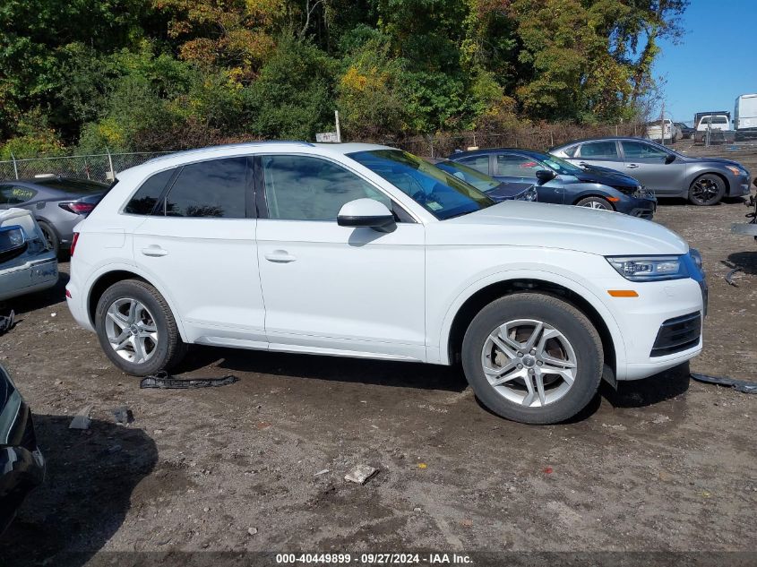 2019 Audi Q5 45 Premium VIN: WA1ANAFY8K2047125 Lot: 40449899