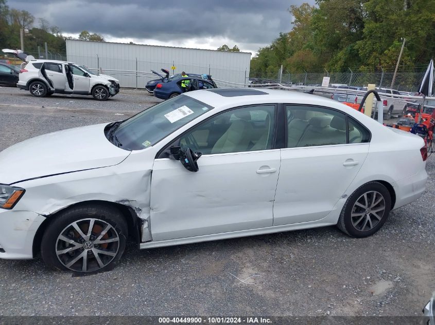 2017 Volkswagen Jetta 1.4T Se VIN: 3VWDB7AJ9HM332178 Lot: 40449900