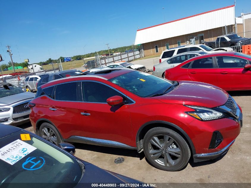 2019 Nissan Murano Platinum VIN: 5N1AZ2MJ6KN158787 Lot: 40449903