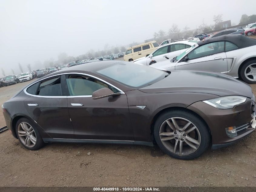 5YJSA1H17EFP52666 2014 Tesla Model S P85