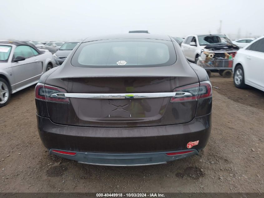 2014 Tesla Model S P85 VIN: 5YJSA1H17EFP52666 Lot: 40449918