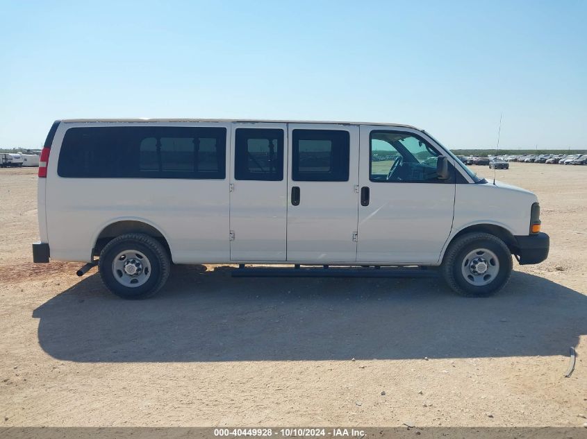 2015 Chevrolet Express 3500 Ls VIN: 1GAZGZFF0F1109914 Lot: 40449928