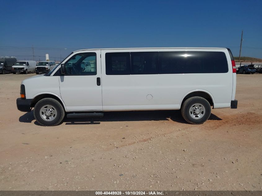 2015 Chevrolet Express 3500 Ls VIN: 1GAZGZFF0F1109914 Lot: 40449928