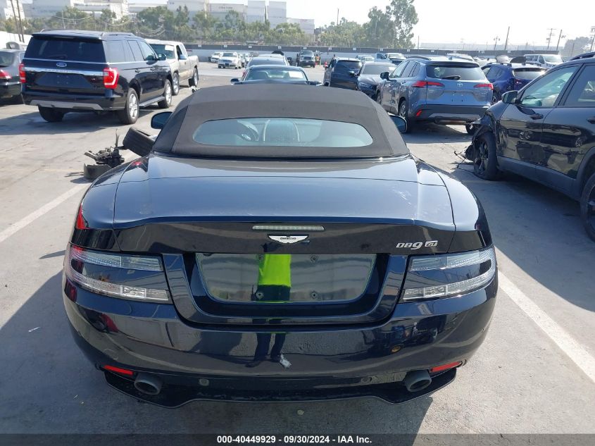 2016 Aston Martin Db9 Gt Volante VIN: SCFFDAFM2GGB16921 Lot: 40449929